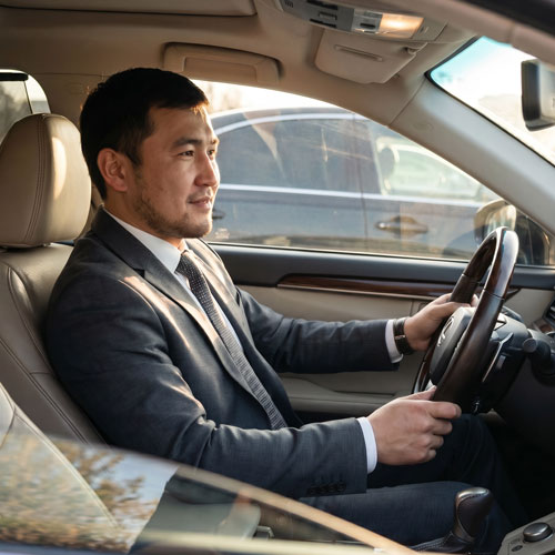 Dilshod Umarov Professional Driver at Gurosun Rent a Car in Uzbekistan